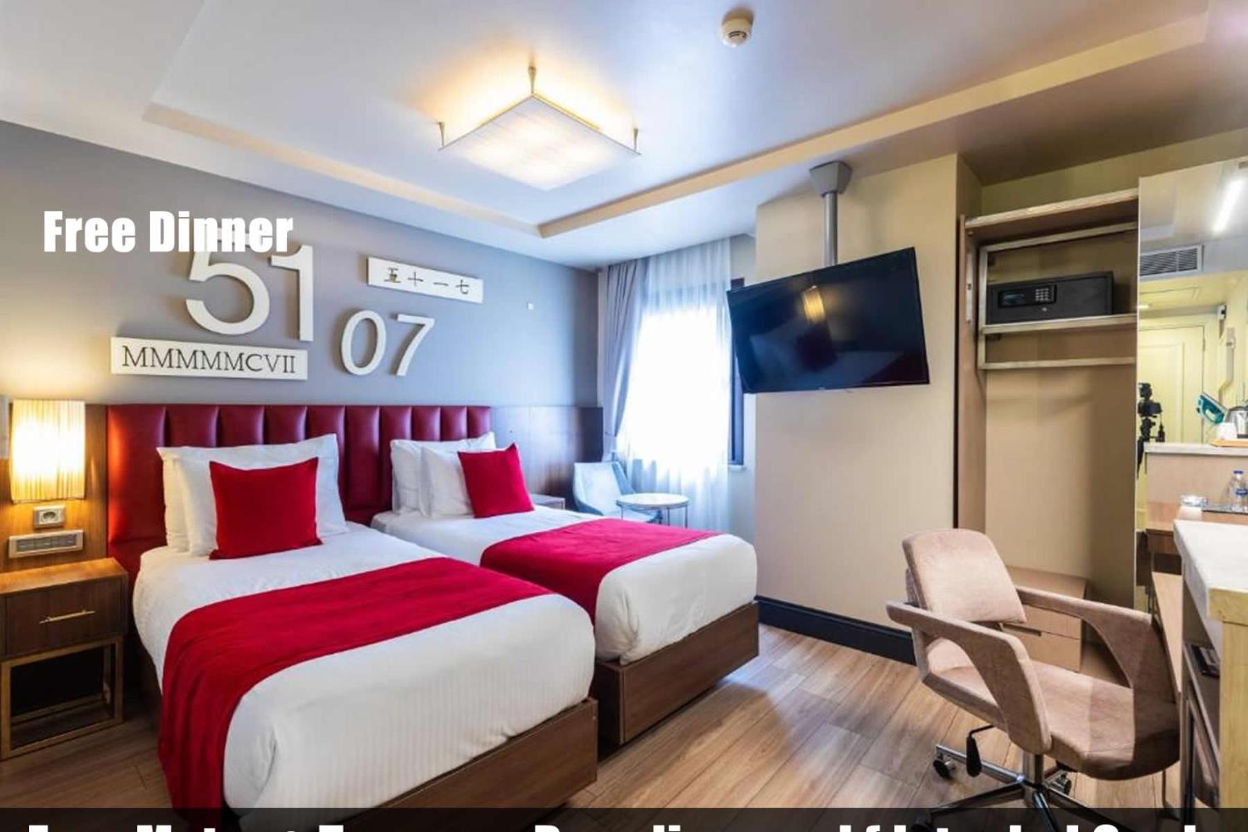 Ramada By Wyndham Istanbul Pera Taksim Hotel Exterior photo A room at the hotel